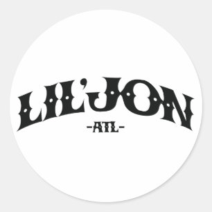 Adesivo Redondo Lil Jon "ATL "