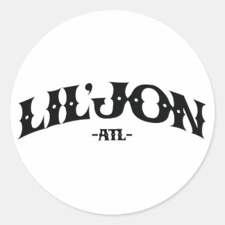 Adesivo Redondo Lil Jon "ATL"