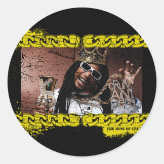 Adesivo Redondo Lil Jon "Rei de Crunk"