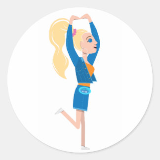 Adesivo Redondo Lil Margie Circle Sticker