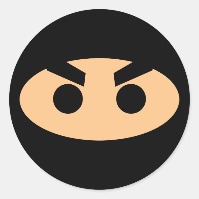 Adesivo Redondo Lil Ninja (Frente)