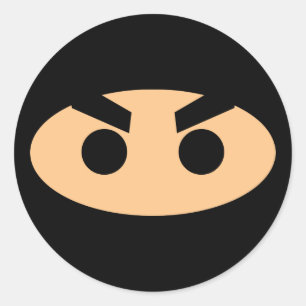 Adesivo Redondo Lil Ninja