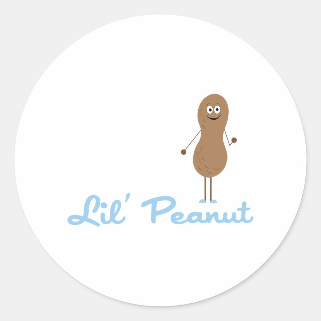 Adesivo Redondo Lil Peanut (Frente)