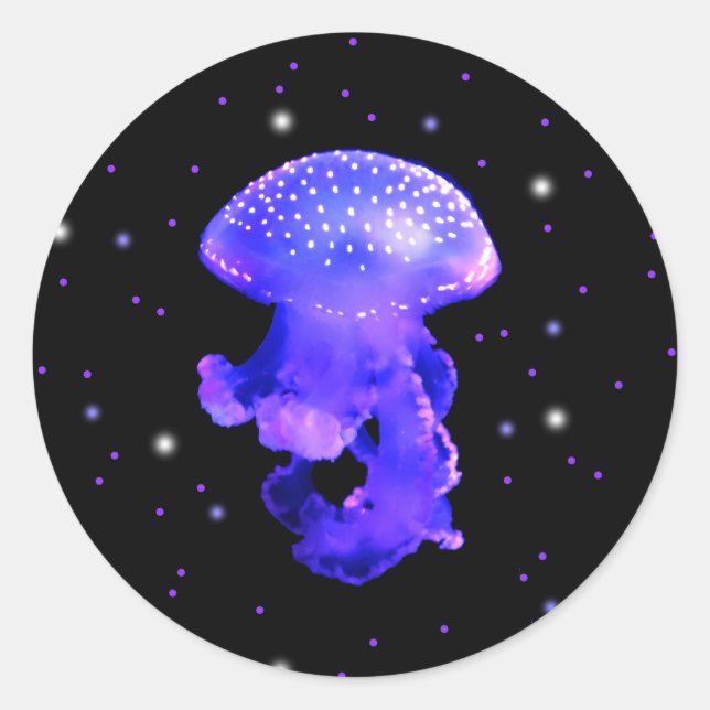 Adesivo Redondo Lila Qualle (Frente)