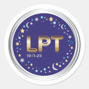 Adesivo Redondo LilaPalooza Sticker