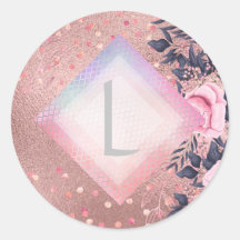 Lilibet Monographic Rosegold Floral ajustado para 