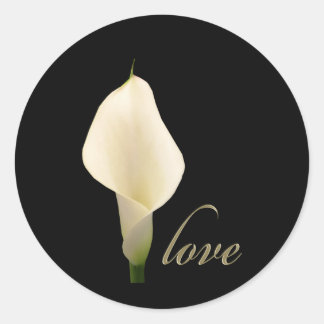 Adesivo Redondo Lily solteiro White