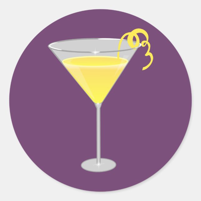 Adesivo Redondo Lima (Frente)