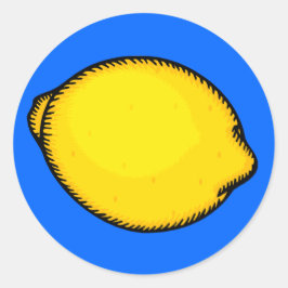 Adesivo Redondo Limão Grande