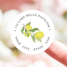 Limões de verão Endereço de devolução