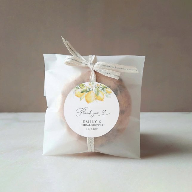 Adesivo Redondo Limon Green Citrus Chá de panela Stickers (Criador carregado)