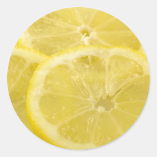 Adesivo Redondo Limon Slices