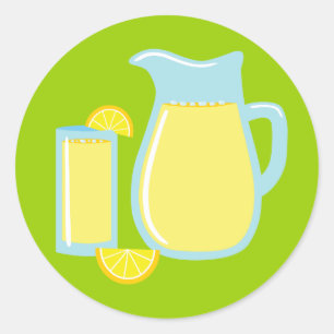 Adesivo Redondo Limonada doce