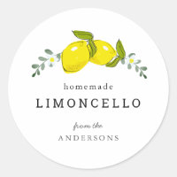 Limoncello Lemon Floral White