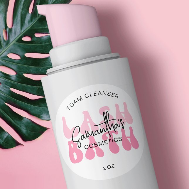 Adesivo Redondo Limpador de Extensões Lash da Fonte Retroativa Ten (Criador carregado)