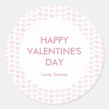 Lindo Coração Cor-de-Rosa Feliz Dia dos Namorados 