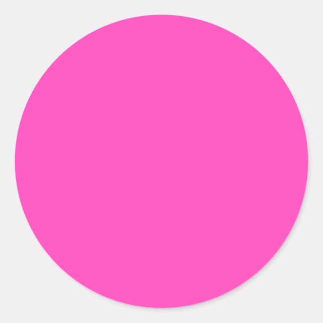 Adesivo Redondo Lindo Rosa (Frente)