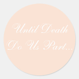 Adesivo Redondo Linen de convite personalizado