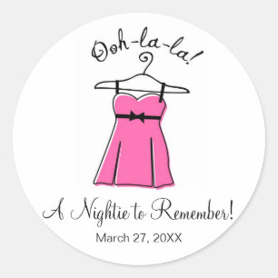 Adesivo Redondo Lingerie roscada