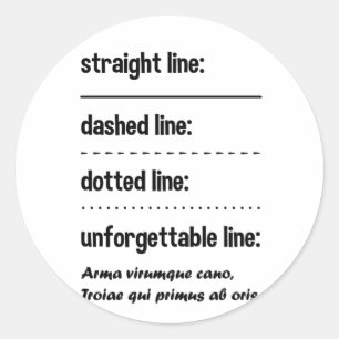 Adesivo Redondo Língua Latina Engraçado Dizendo