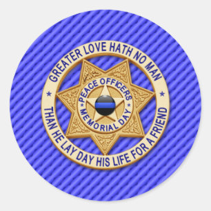 Adesivo Redondo Linha Azul Fino One-of-a-Kind