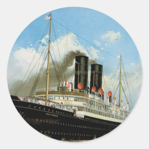 Adesivo Redondo Linha de Âncora