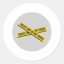 Linha de Polícia Não Ultrapassar