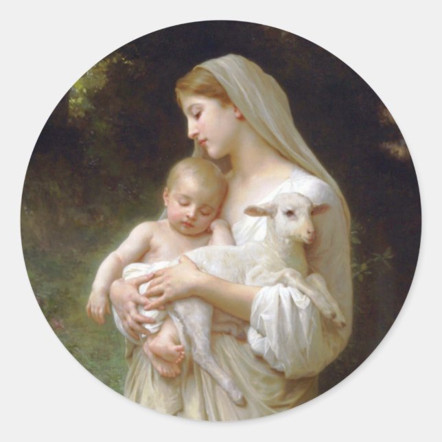 Adesivo Redondo L'inocência (Frente)