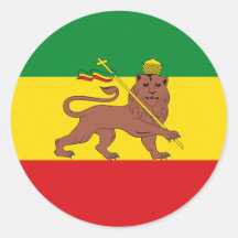 Lion of Judah Rasta Livity Roots Sticker