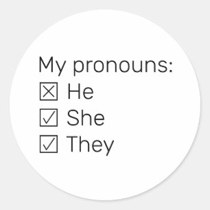 Adesivo Redondo Lista de verificação básica