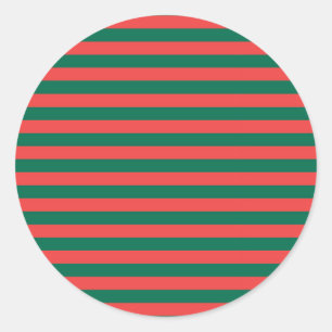 Adesivo Redondo listras da bandeira de bangladesh