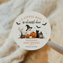 Little Boo Ghost Halloween Baby Shower