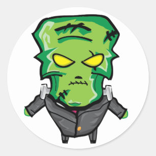 Adesivo Redondo Little Frankie