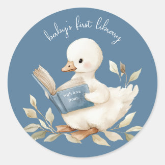 Adesivo Redondo Little Goose Book Stickers – Baby’s First Library
