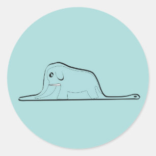 Adesivo Redondo Little Prince Drawing