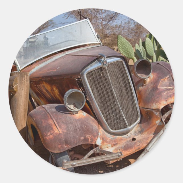 Adesivo Redondo Lixo (Frente)