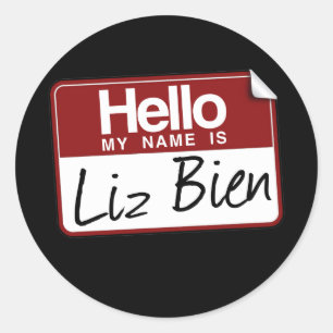ADESIVO REDONDO LIZ BIEN
