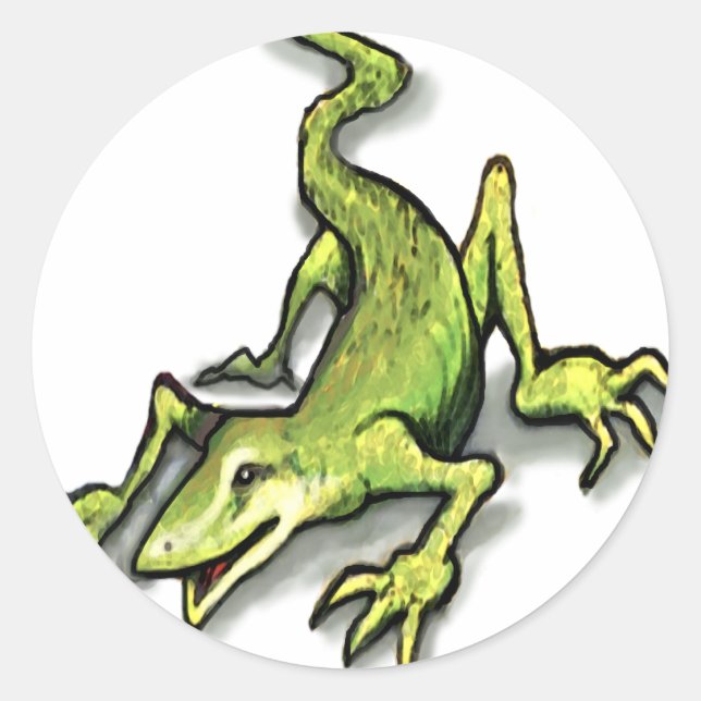 Adesivo Redondo Lizard (Frente)