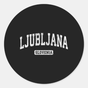 Adesivo Redondo Ljubljana Esportes