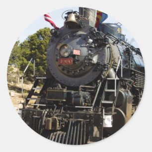 Adesivo Redondo Locomotiva a vapor Grand Canyon Railway 4960