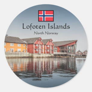 Adesivo Redondo Lofoten Souvenir