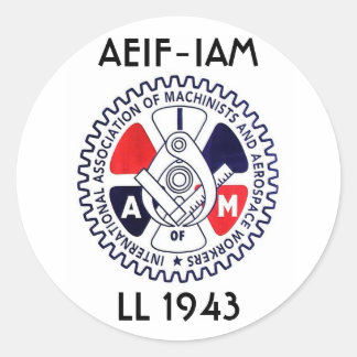 Adesivo Redondo logo iam, AEIF-IAM, LL 1943