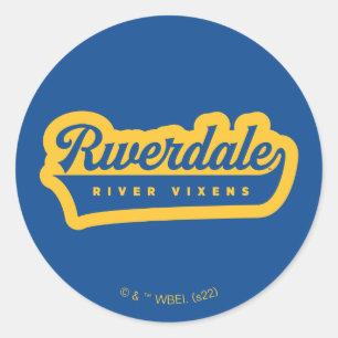 Adesivo Redondo Logo Riverdale River Vixens