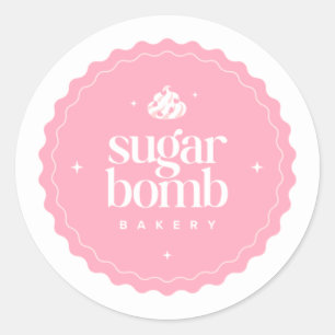 Adesivo Redondo Logotipo