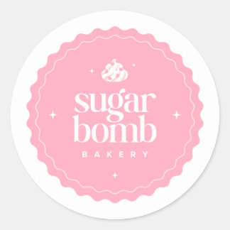 Adesivo Redondo Logotipo