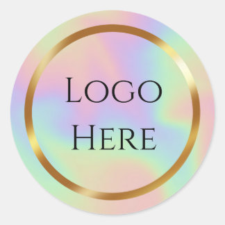 Adesivo Redondo Logotipo aqui