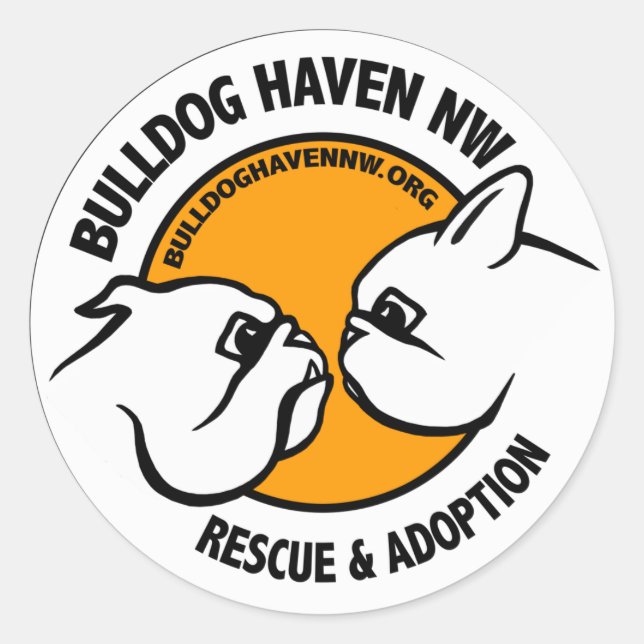 Adesivo Redondo logotipo BHNW (Frente)