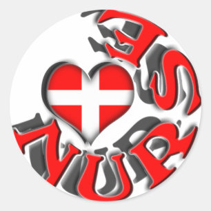 ADESIVO REDONDO LOGOTIPO CIRCULAR DE ENFERMEIRO COM CORAÇÃO E SÍMB