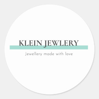 Adesivo Redondo Logótipo comercial