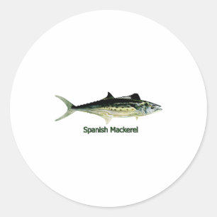 Adesivo Redondo Logotipo da cavala espanhola